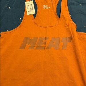 Men's Bold Orange Tank Top